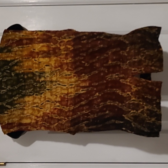 Candiss Cole Art-to-Wear Textural Handwoven 100% Silk Fiber Art Vest - Picture 4 of 9